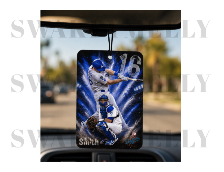 Dodgers air freshener