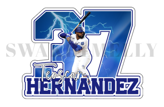 Teoscar Hernández sticker
