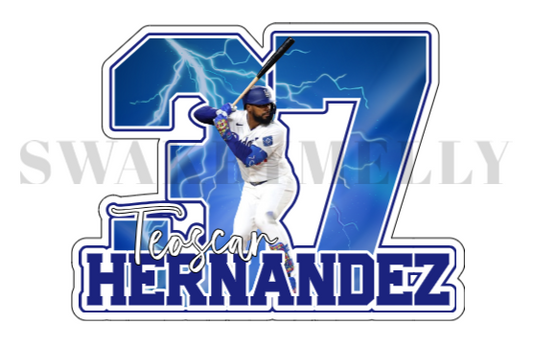 Teoscar Hernández sticker
