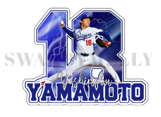 Yoshinobu Yamamoto sticker