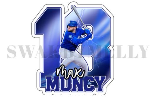 Max Muncy sticker