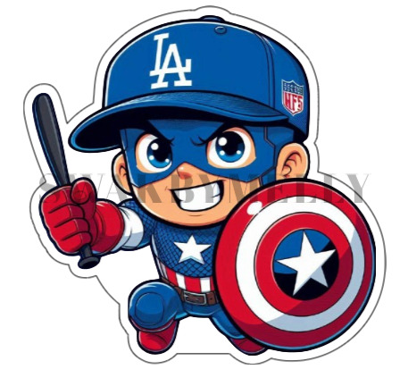 Dodgers Captain America