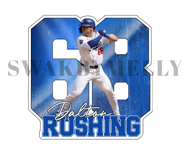Dalton Rushing sticker