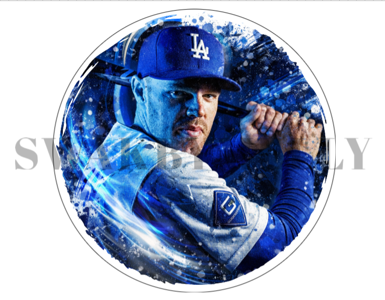 Blue Splash Freddie Freeman