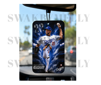 Dodgers air freshener