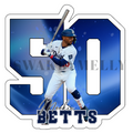 Mookie Betts sticker