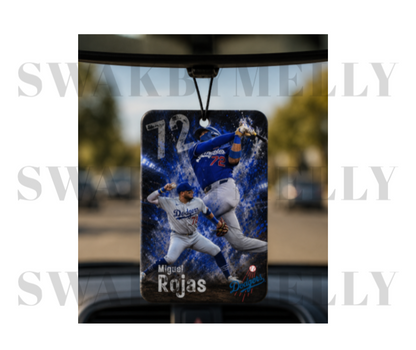 Dodgers air freshener