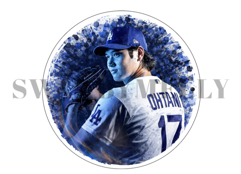 Blue Splash Shohei Ohtani