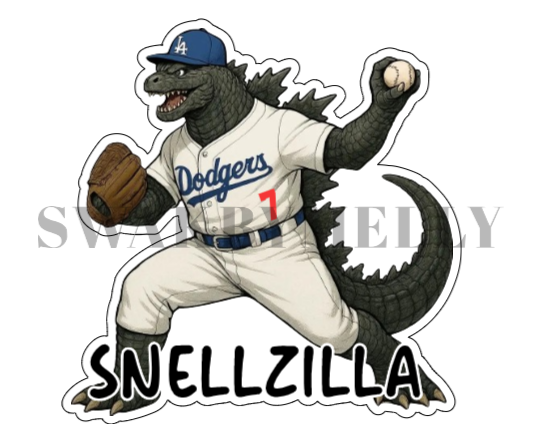 Snellzilla sticker