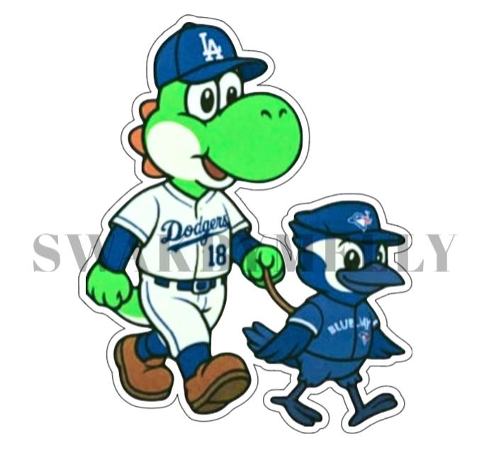 Yoshi walking a Blue Jay